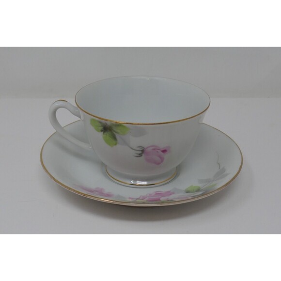 Aichi China Japan Tea Cup & Saucer - Picture 4 of 9